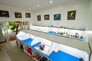 Camera room - Dive center - Atmosphere Resorts & Spa - Philippines Dive Resorts