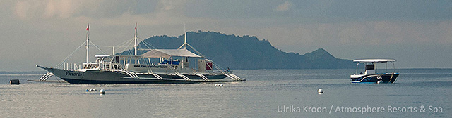Dive boats - Atmosphere Resorts & Spa - Philippines Dive Resorts