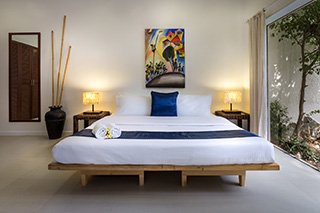 Bedroom - Garden Apartments - Atmosphere Resorts & Spa - Philippines Dive Resorts