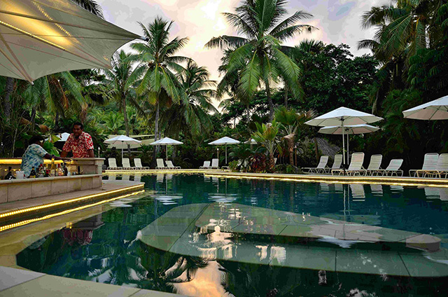 Swimming Pool - Castaway Island, Fiji - Fiji Dive Resorts