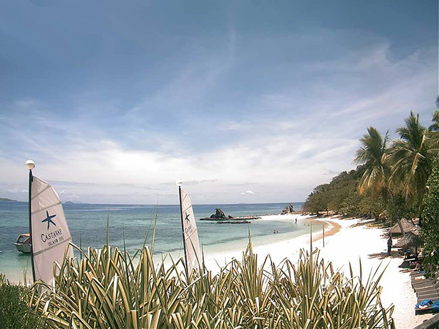 Beach - Castaway Island, Fiji - Fiji Dive Resorts