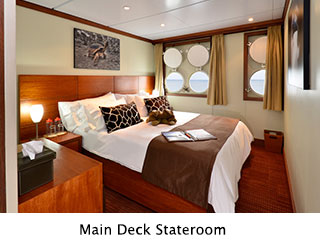 Main Deck Stateroom - Celebrity Xperience - Galapagos Liveaboards - Dive Discovery Galapagos