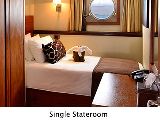 Single Stateroom - Celebrity Xperience - Galapagos Liveaboards - Dive Discovery Galapagos