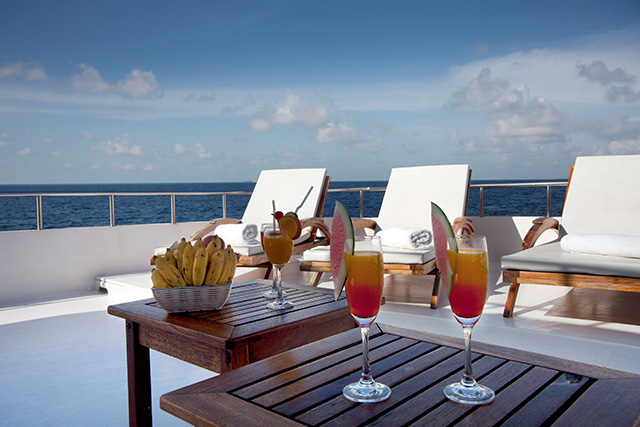 Sun Deck - M/Y Conte Max - Maldives Live Aboards