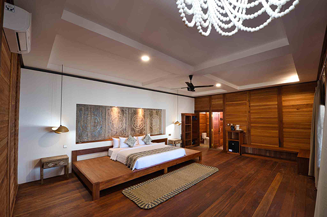 Superior Cottage Interior - Cove Eco Resort - Raja Ampat Dive Resort
