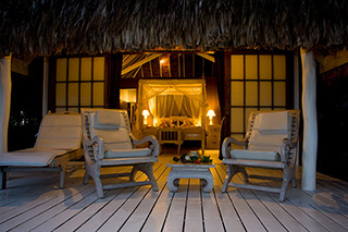 front porch - Les Relais de Joséphine, Rangiroa - Tahiti Dive Resort