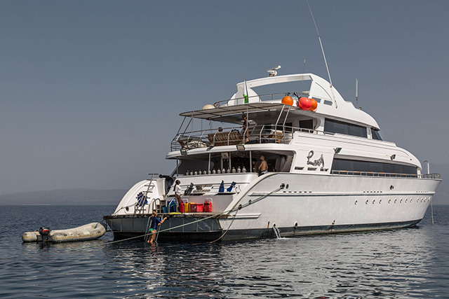 Dive Deck - M/Y Lucy - Djibouti Live Aboard