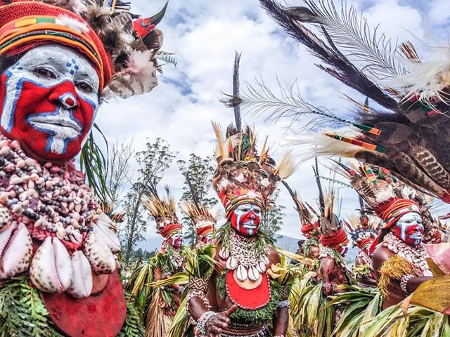 Mt Hagen Women at the Sipuu-waa (Simbu) Cultural Festival