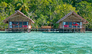 Bungalows - Papua Explorers Dive Resort in Raja Ampat, West Papua