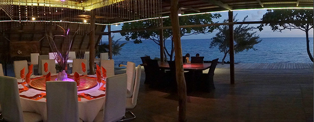 Restaurant - Pension Tevahine Dream in Rangiroa, Tahiti