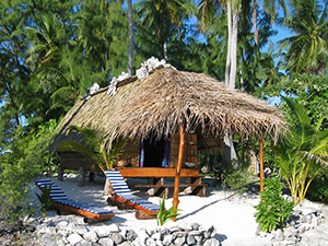 Raimiti pension in Fakarava - Tahiti Dive Resorts