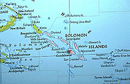 Solomons Island Map