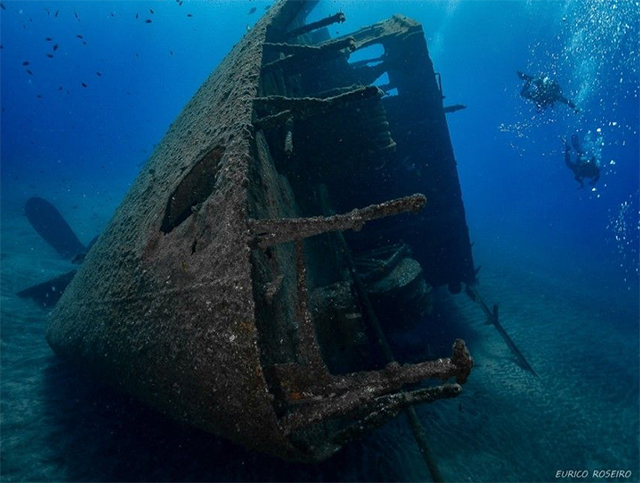 Dori shipwreck - Dive the Azores, São Miguel Island