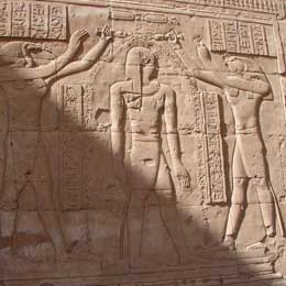 Relief of Crowning Ceremony - Temple of Karnak - The Best of Egypt and The Sinai