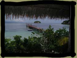 Sorido Bay Resort in Papua