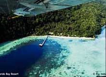 Sorido Bay Resort in Papua