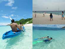 Club Paradise, Palawan Island in Philippines