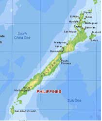 Palawan Island in Philippines