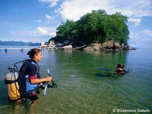 Malawi - Diving in Lake Malawi