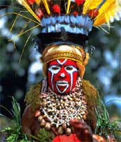New Guinea Tribal Youth
