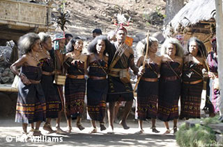 Abui Mountain people - dancing