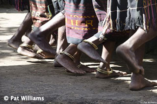 Abui Mountain people - dancing