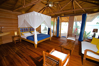 Interior - Deluxe Cottage - Agusta Eco Resort - Raja Ampat Dive Resort