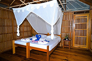 Interior - Papuan Cottage - Agusta Eco Resort - Raja Ampat Dive Resort