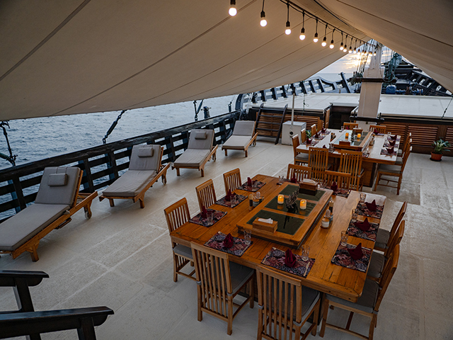 Main Deck - MSV Amira - Indonesia Liveaboard
