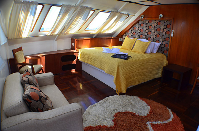 Superior Stateroom
(Suite) - M/C Anahi - Galapagos Liveaboards