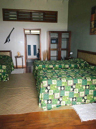 Twin bed bure - Aroha Taveuni Resort - Fiji Dive Resorts