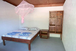 Double bed - Garden rooms - Atauro Dive Resort - Timor-Leste Dive Resort