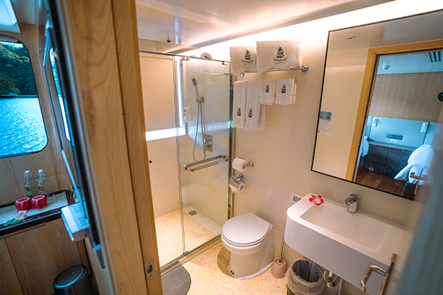 Bathroom - M/Y  Black Pearl Explorer - Micronesia Liveaboard