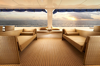 Sun deck - Blue Manta Explorer - Indonesia Liveaboard