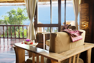 Living area - Bunaken Oasis - Indonesia Dive Resorts