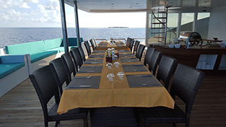 Sun deck  - M/V Carpe Novo Explorer - Maldives Liveaboards