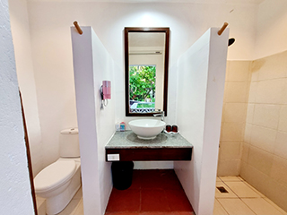 Bathroom - 2-BR Garden Villa - Casalay Boutique Villas & Dive - Philippines Dive Resort