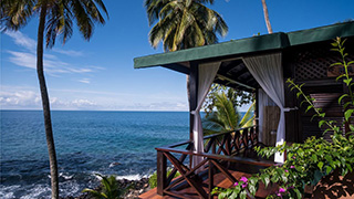 Massage place - Club Santana - São Tomé Dive Resort