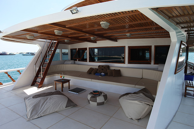 Sun Deck - M/Y Conte Max - Maldives Live Aboards