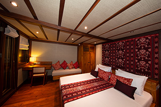 Interior - Master Cabin - Coralia - Indonesia Liveaboards