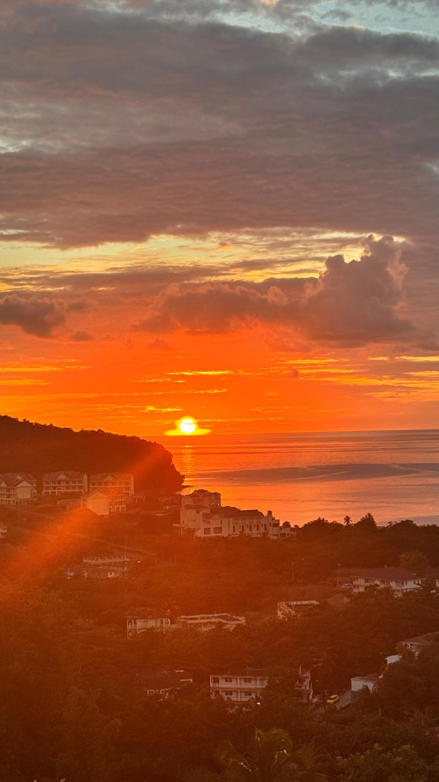 Sunset in Dominica