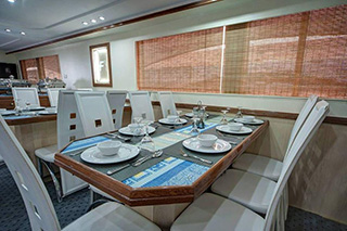 Dining area - Emperor Echo - Red Sea Liveaboards