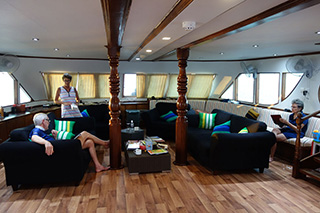 Salon - MV Emperor Voyager - Maldives Liveaboards