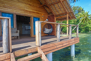 Bungalow interior - Fatboys Resort - Solomon Islands Dive Resorts