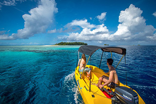 Boat trip - Fatboys Resort - Solomon Islands Dive Resorts