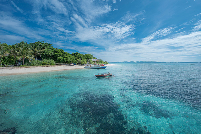 House reef - Gangga Island Resort and Spa - Indonesia Dive Resort