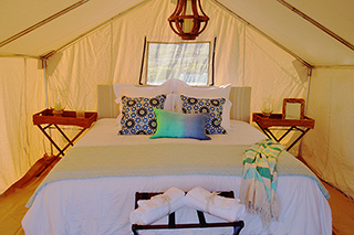 tented camp