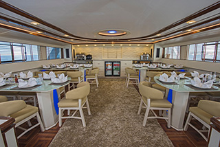 Dining area - MV Grand Sea Explorer - Red Sea Liveaboards
