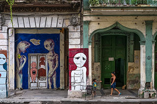 Street art in Havana