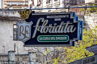 El Floridita restuarant in Havana